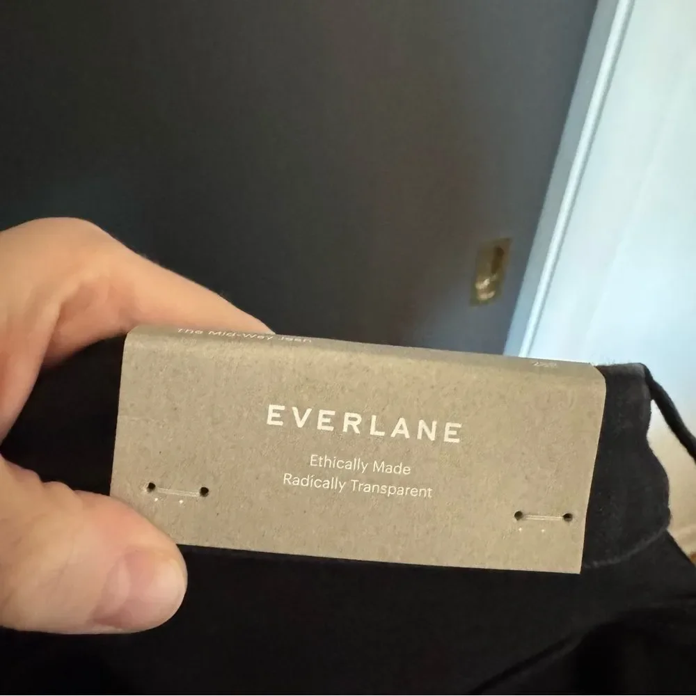 NWT Everlane Mid Way Jean Washed Black sz 28